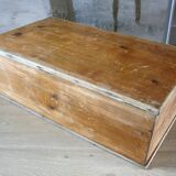 Coffre de voyage en bois
