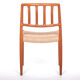 Quatre chaises de Niels Otto Möller en corde
