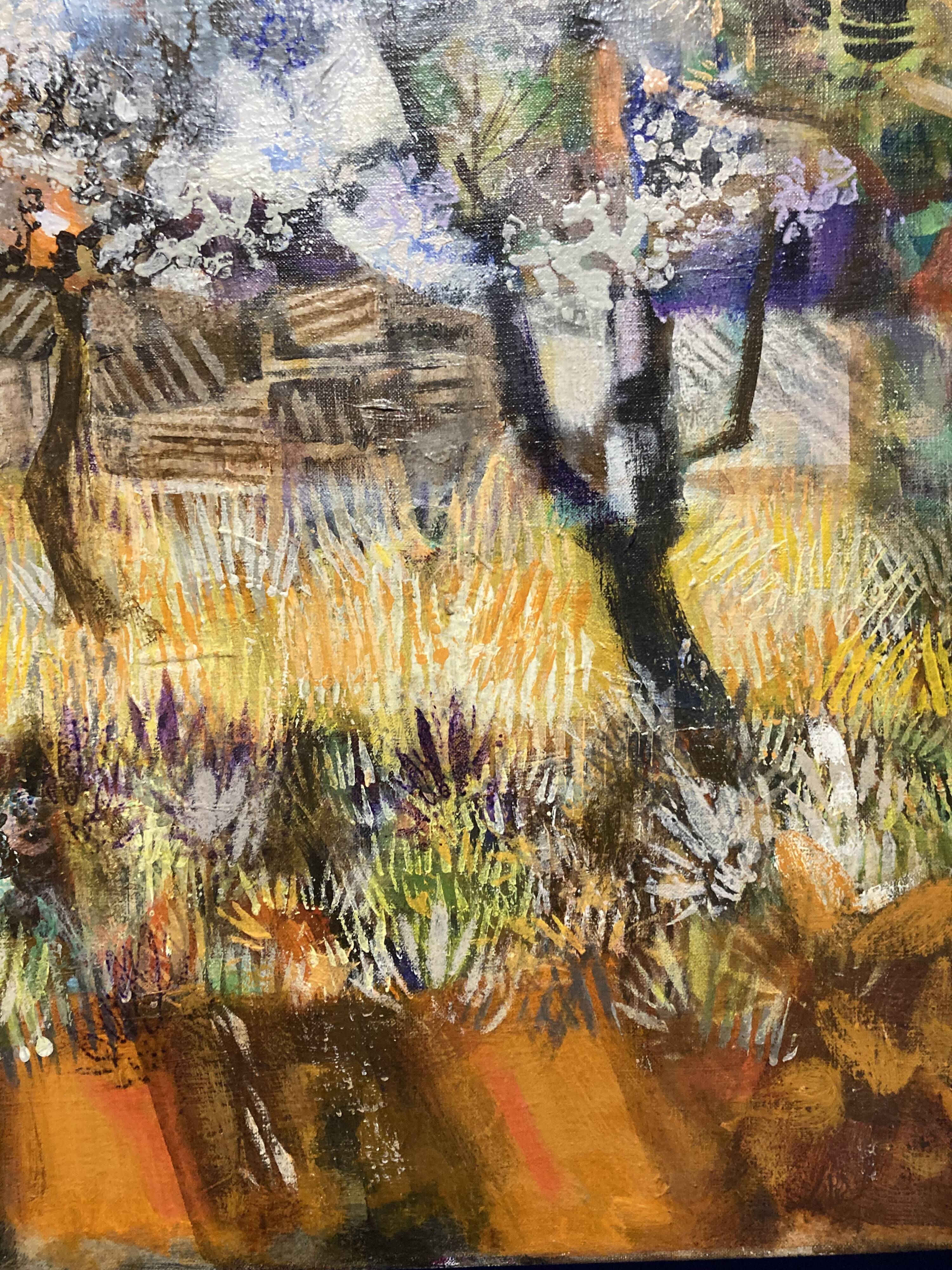 Thalmos, The Holy Mountain Sainte-Victoire, Oil on canvas