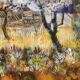 Thalmos, The Holy Mountain Sainte-Victoire, Oil on canvas