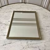 chrome steel mirror from the 40s and 50s