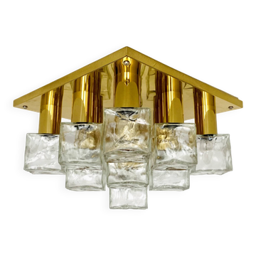 Ice Cube Flush Light by J.T. Kalmar