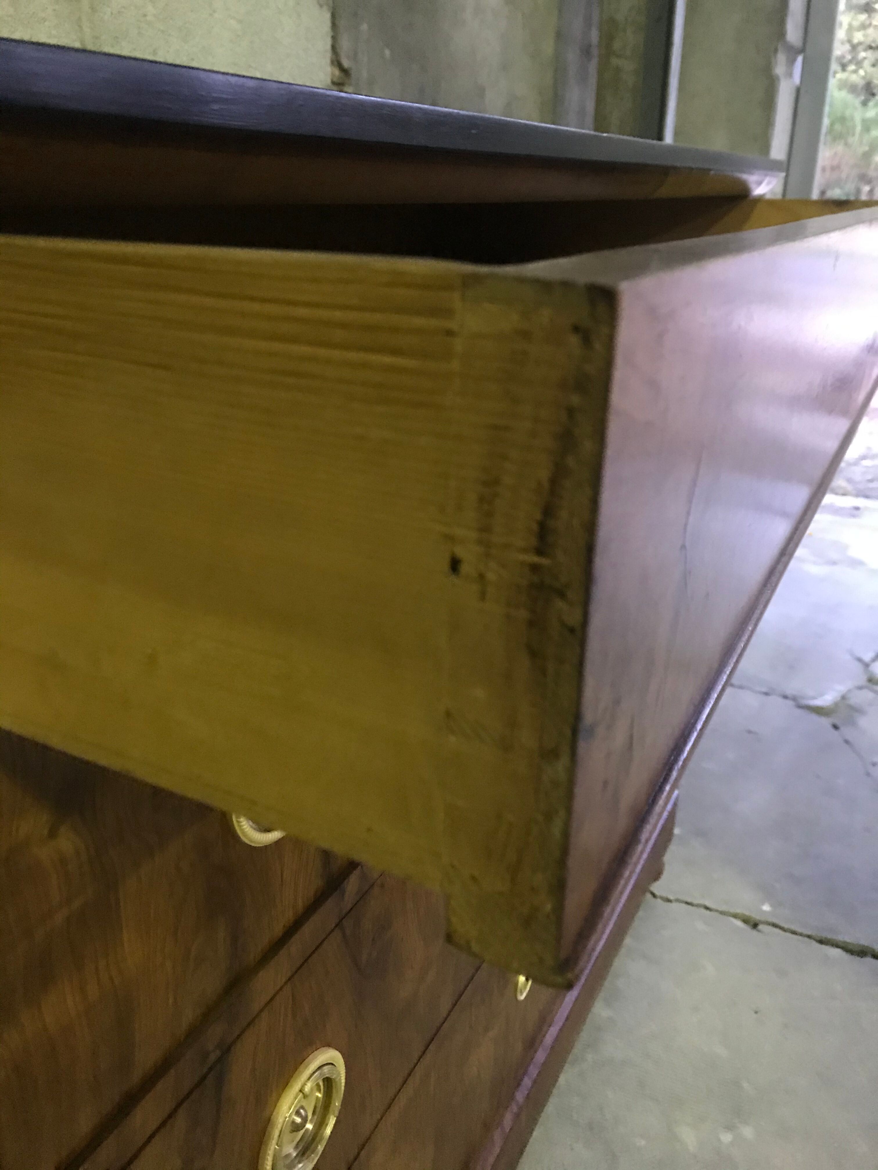 Empire period restored dresser