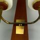 60s 70s wall light wall lamp lamp wall bag lamp teak design 60s 70s