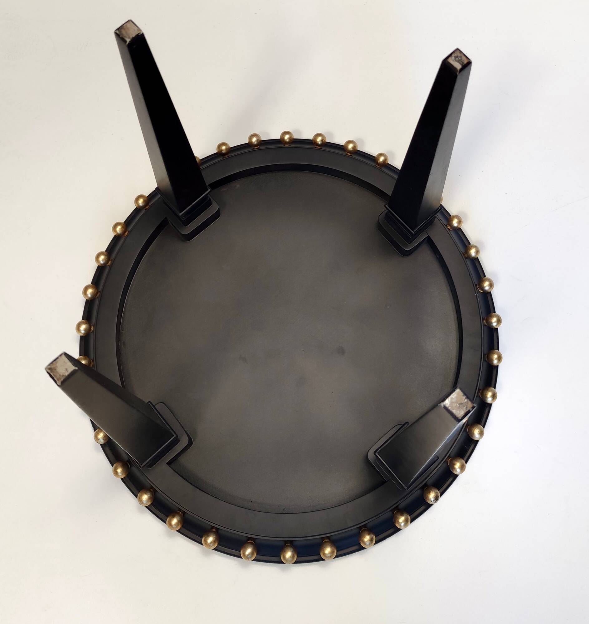 Black Ebonized Beech Coffee Table by Roberto Ventura, Italy, 2000s