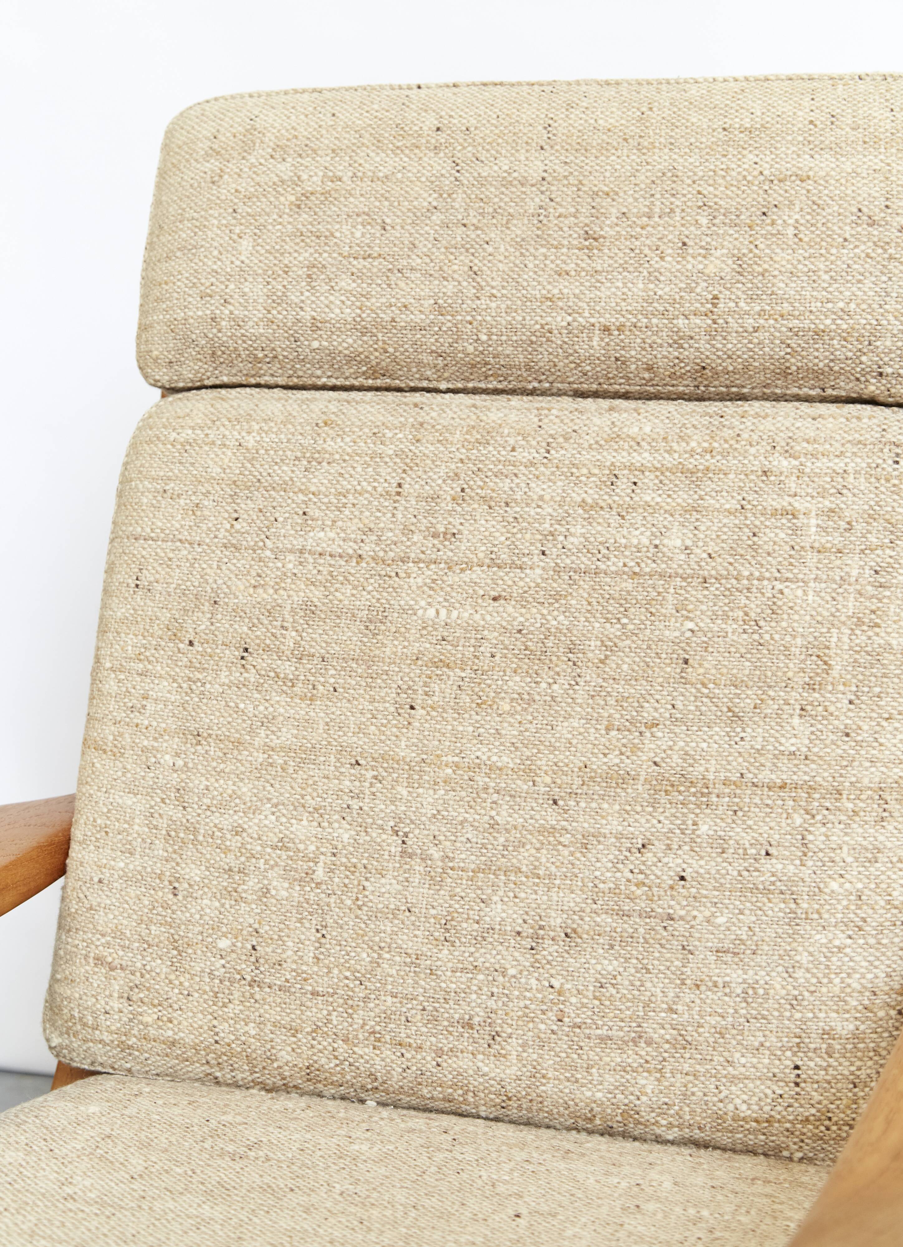 Juul Kristensen Highback Chair & Holstebro Ottoman