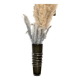 Vase en verre, vert / gris