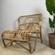 Chair rattan peacock