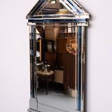 Grand miroir néoclassique vintage. Années 1970