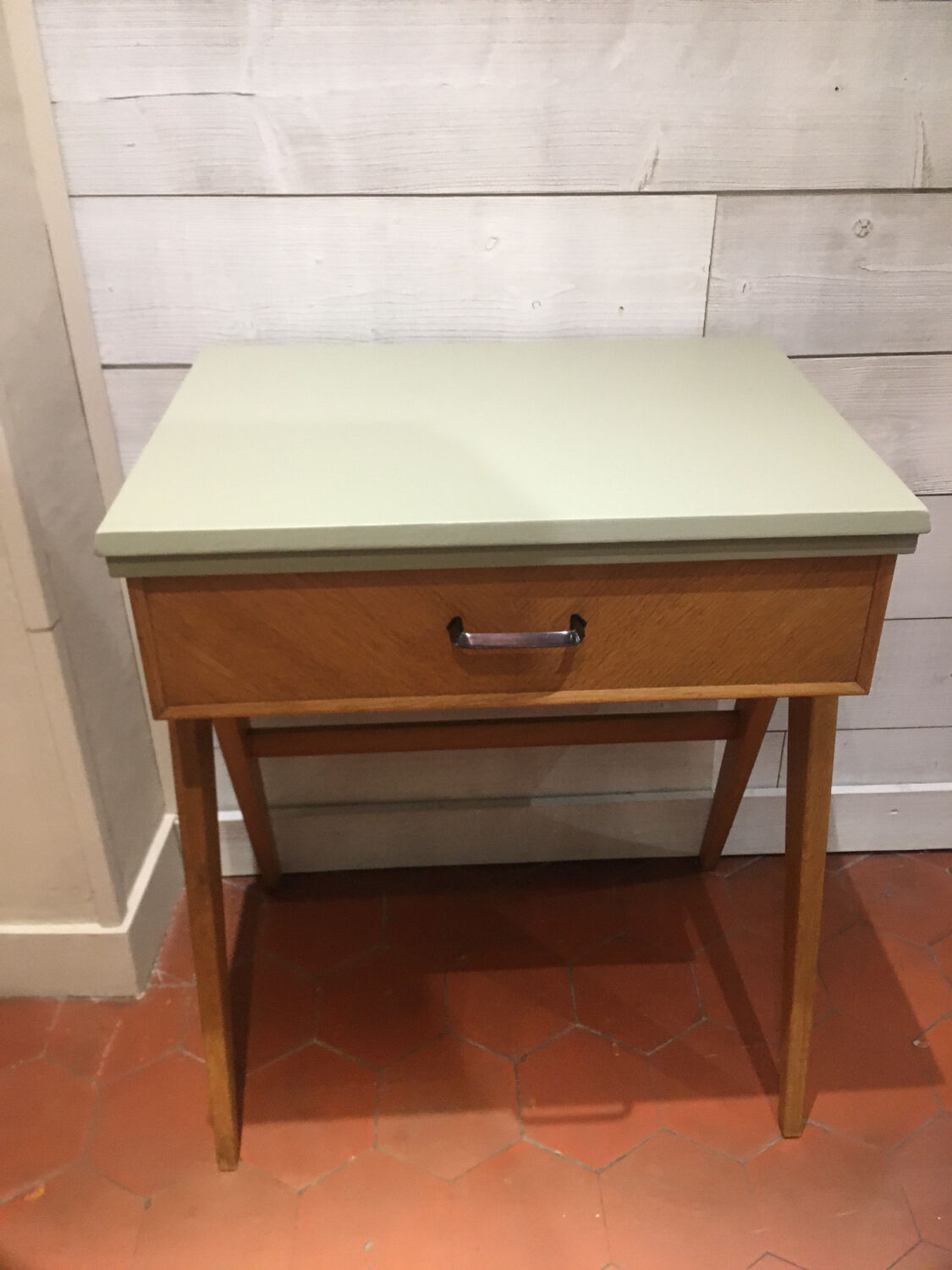 Vintage desk feet compass