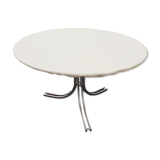 Table en verre vintage