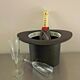 Vintage french hard plastic top hat champagne ice bucket  moet & chandon 3034
