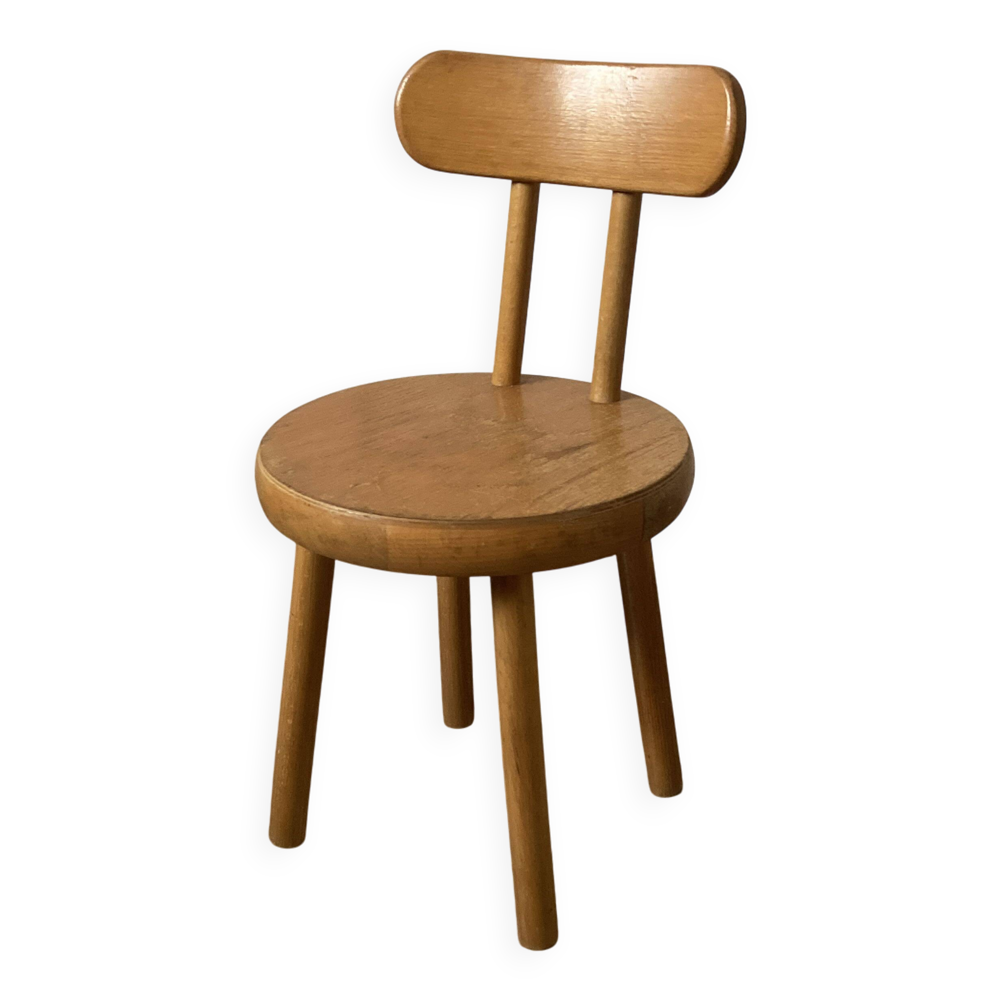 All-wooden children's chair