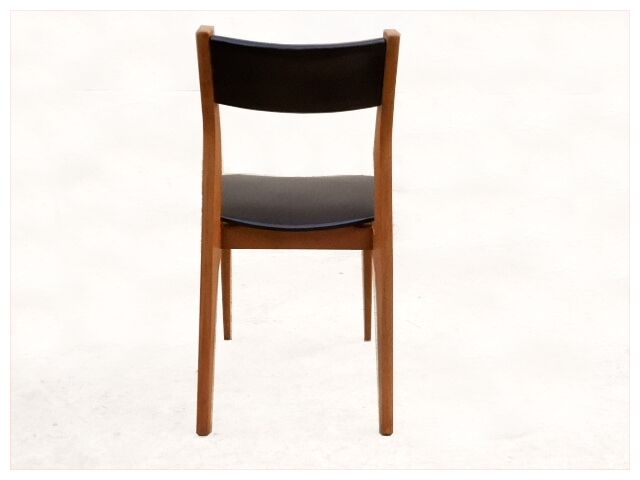 Set of 6 vintage Scandinavian chairs 1960s