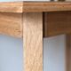 Vintage dining table / desk in solid oak