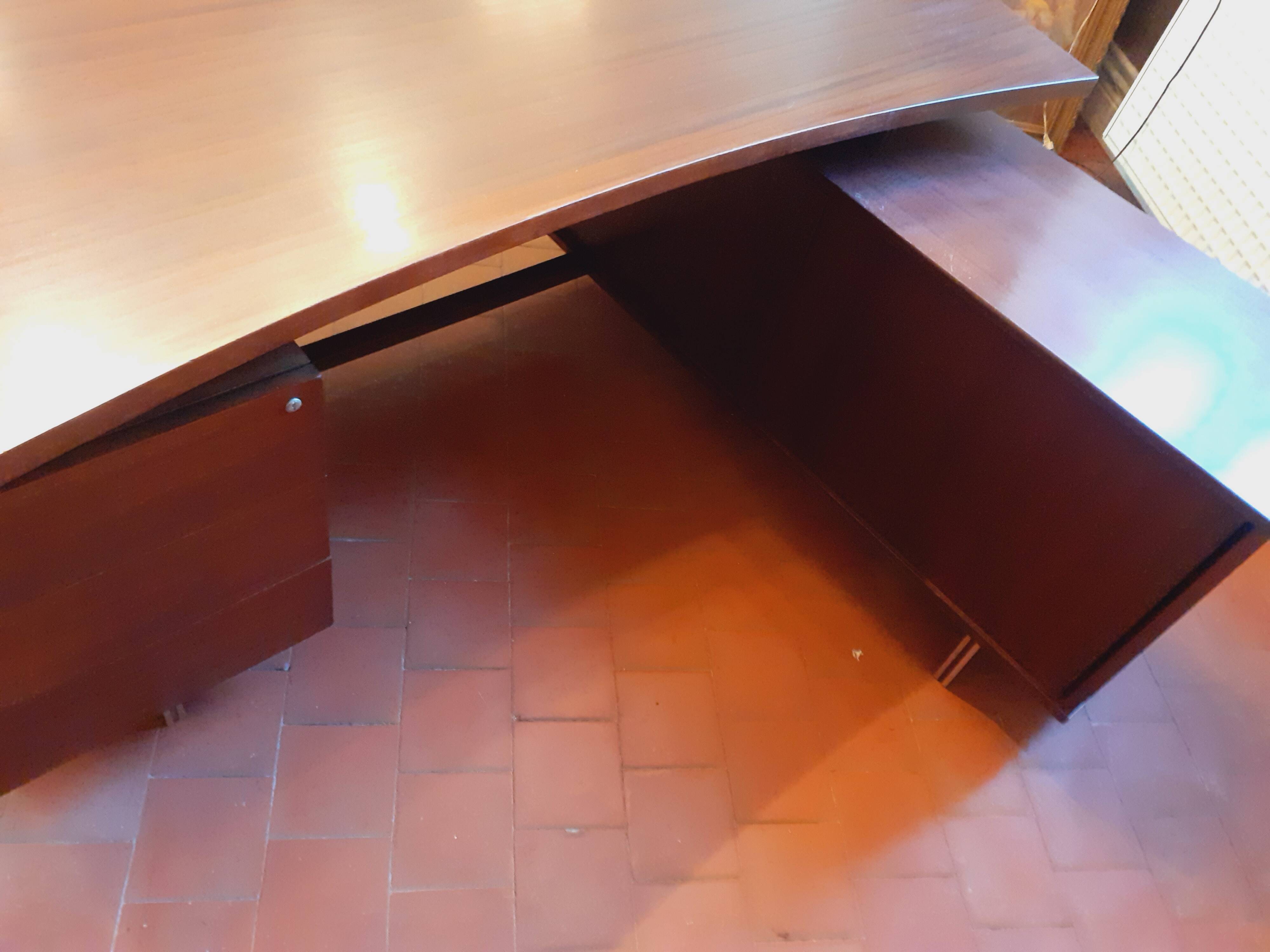 1970s boomerang desk