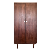 Armoire pieds fuselés années 60