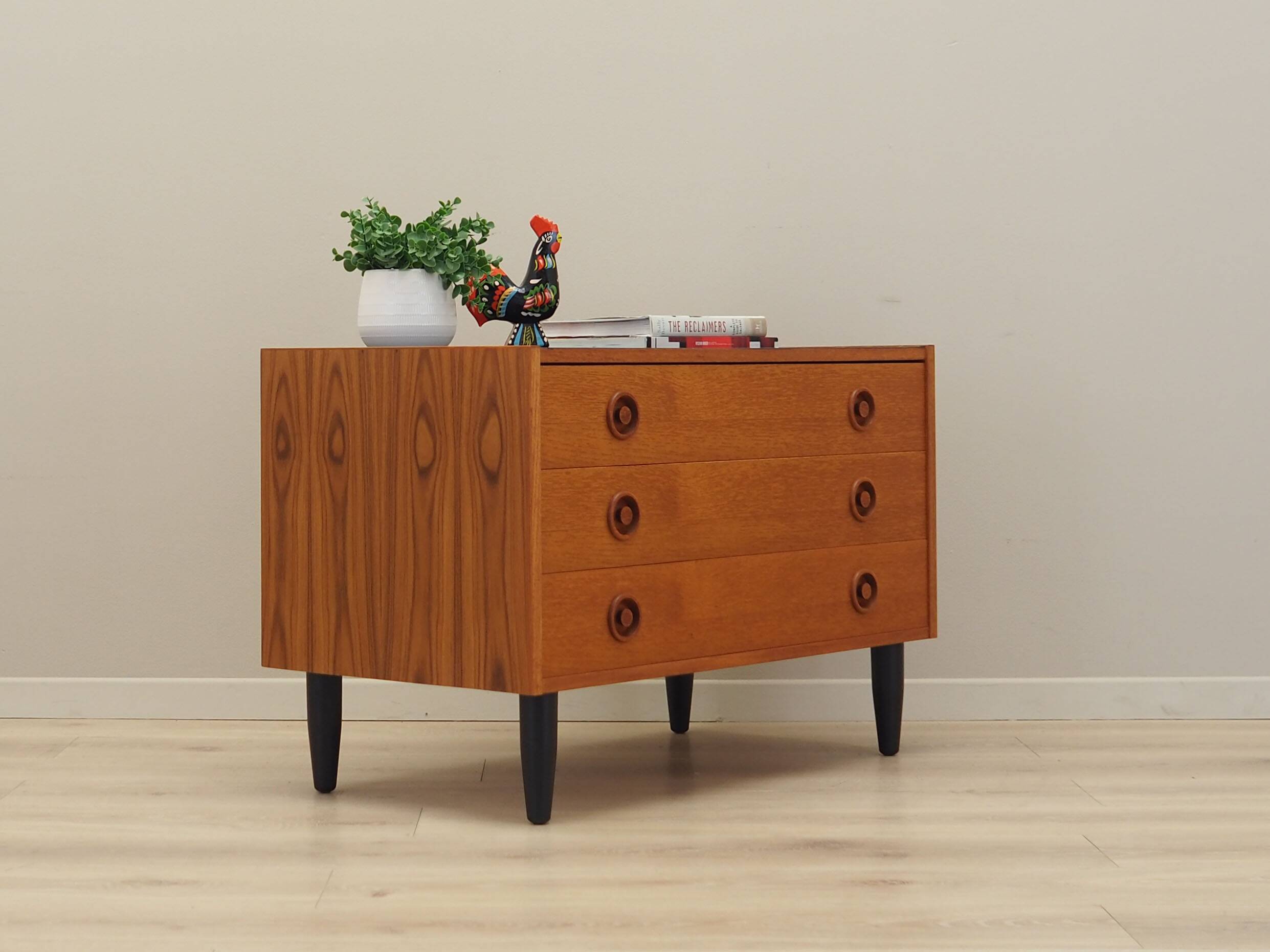 Teak chest of drawers, Danish design, 1970s, production: Denmark