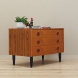 Teak chest of drawers, Danish design, 1970s, production: Denmark