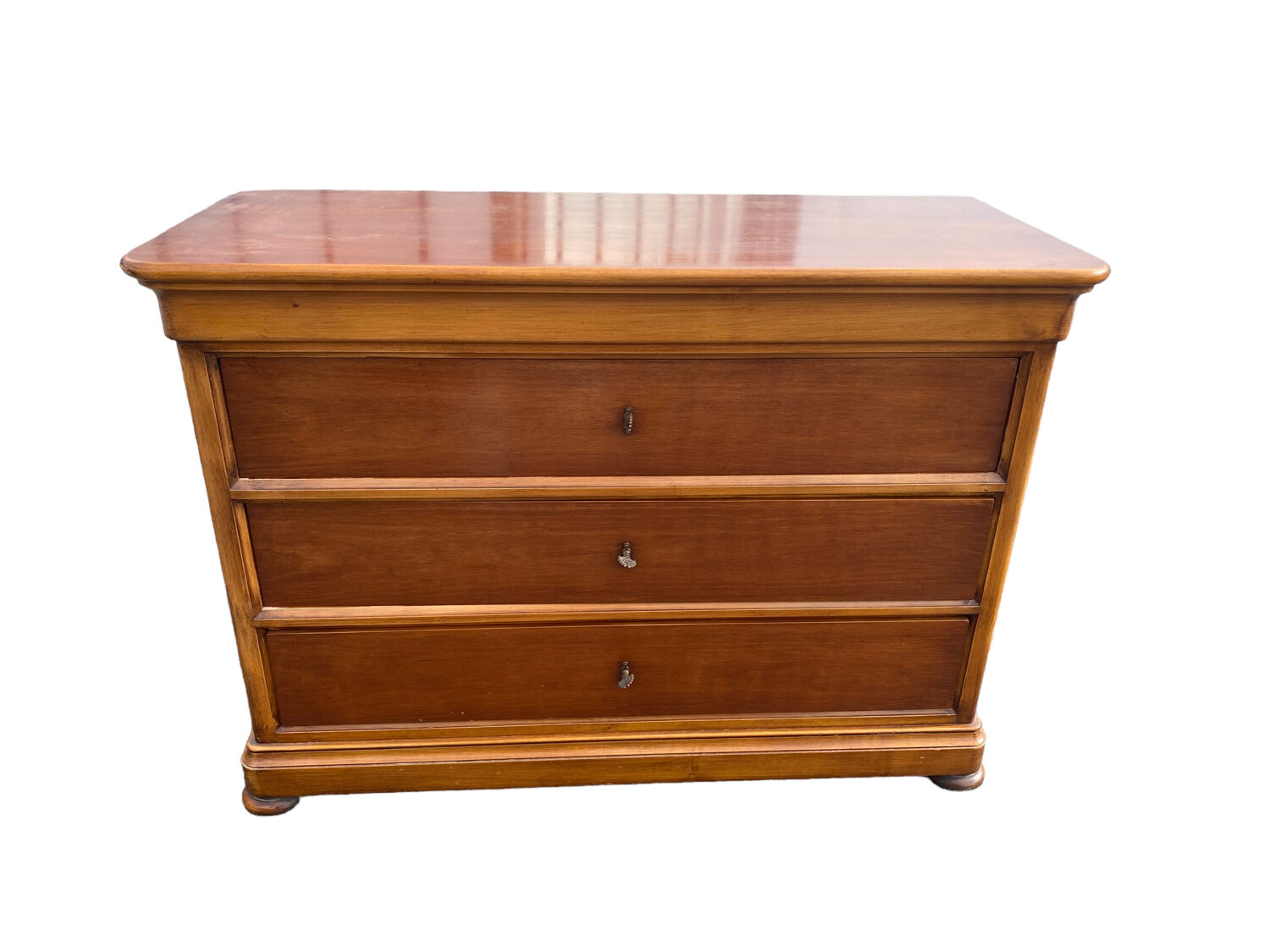 Old chest of drawers louis philippe cherry