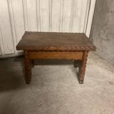 1950s wooden stool