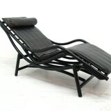 Rattan Chaise Longue, 1980s