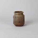 Vase en grès par Gustave Tiffoche, guérande, circa 1970