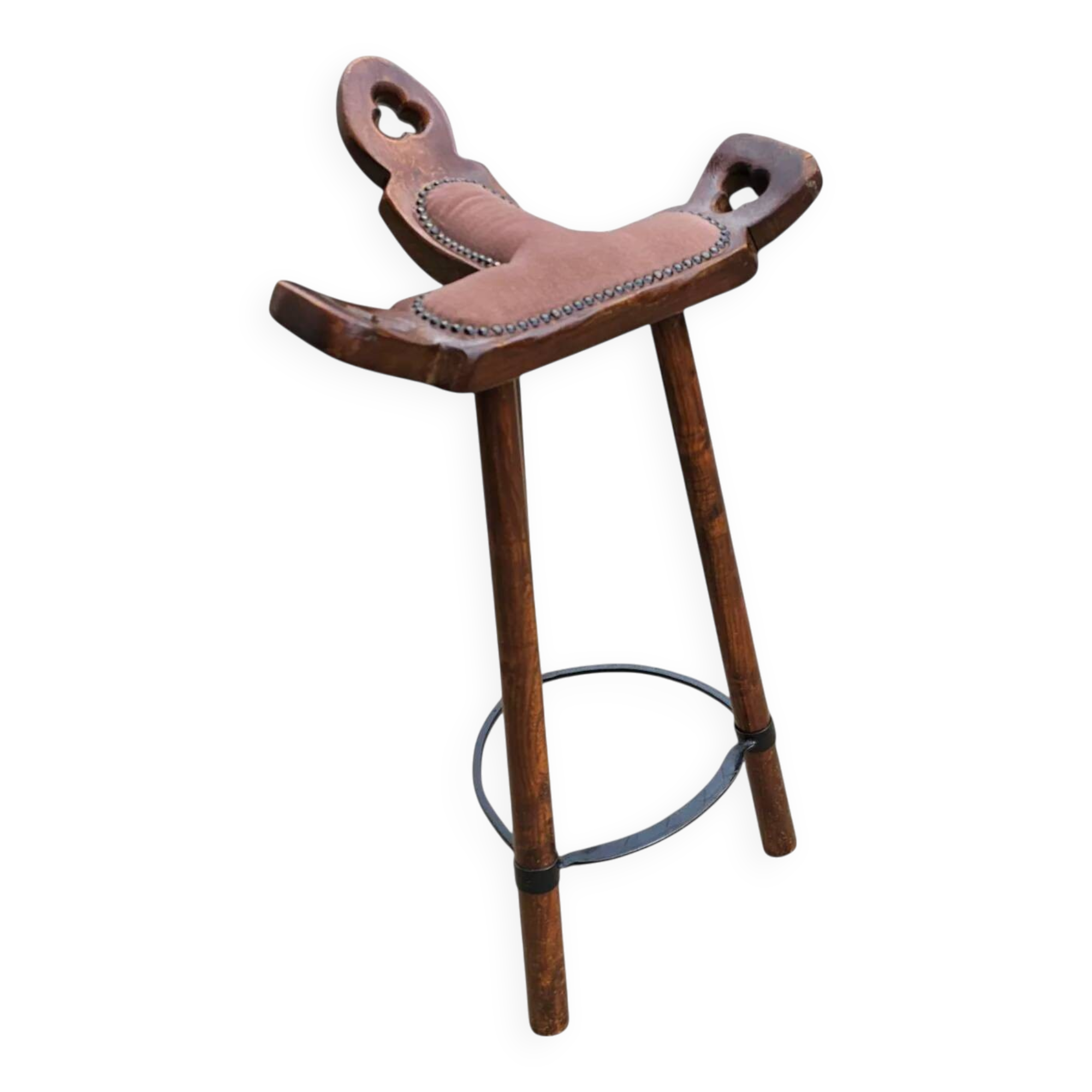 Brutalist Marbella barstool