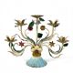 Vintage painted metal candle holder – Italy, 1950s-1960s