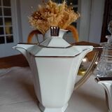 Art deco teapot and sugar pot service