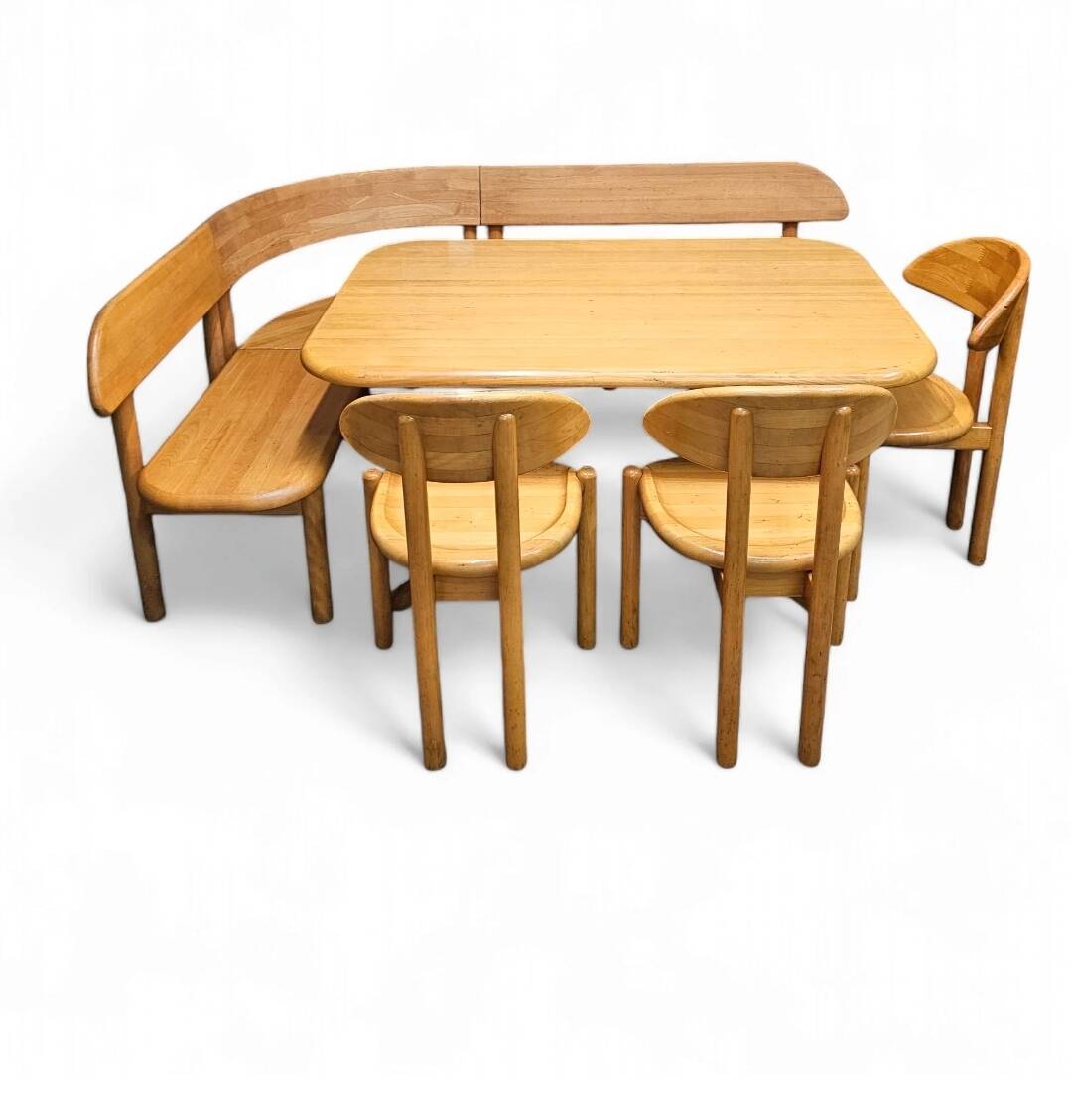 Very rare Ansager mobler set, table , sofa 3x chairs / corner bench