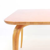 Table basse par Bruno Mathsson Annika Birdseye Maple