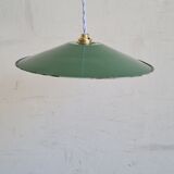 Enamelled sheet metal suspension