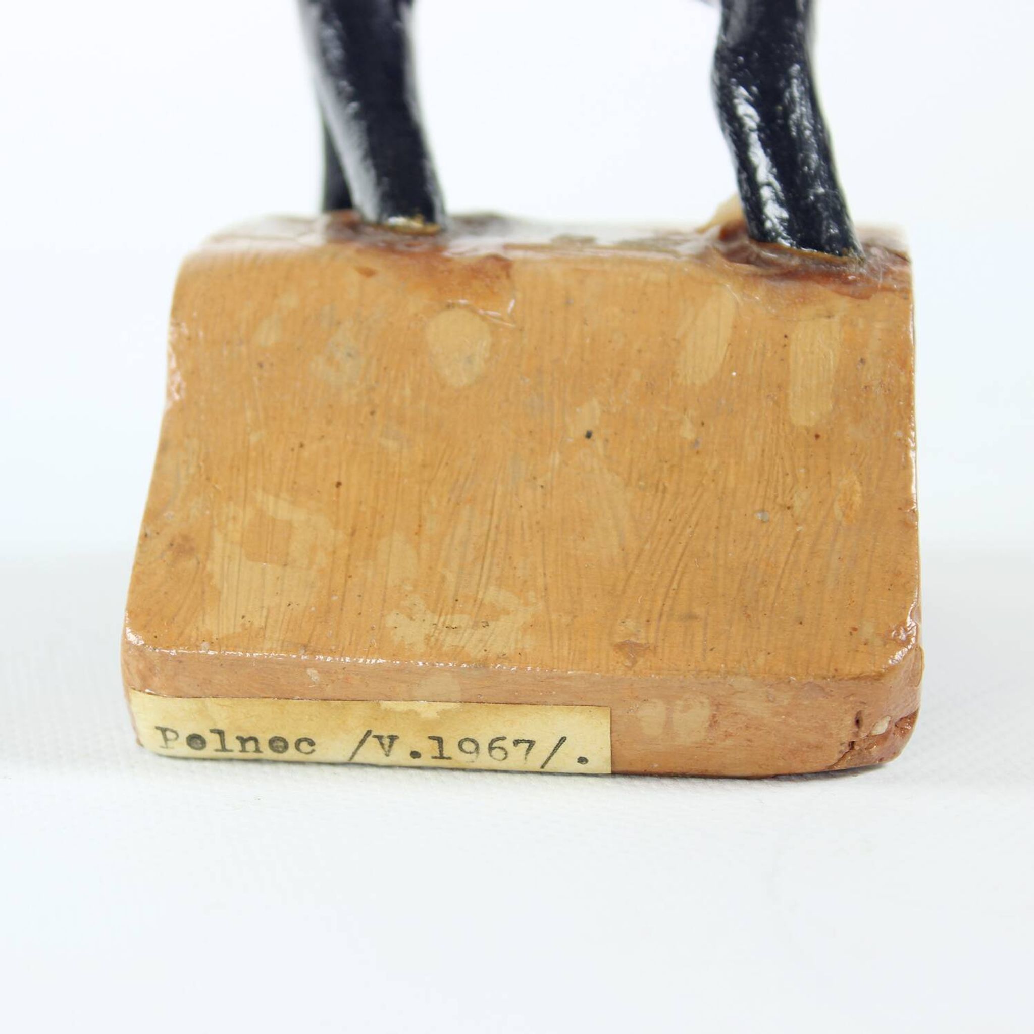 Unique Abstract Animal Sculpture By Pelnec, 1967