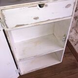 Wooden medicine cabinet