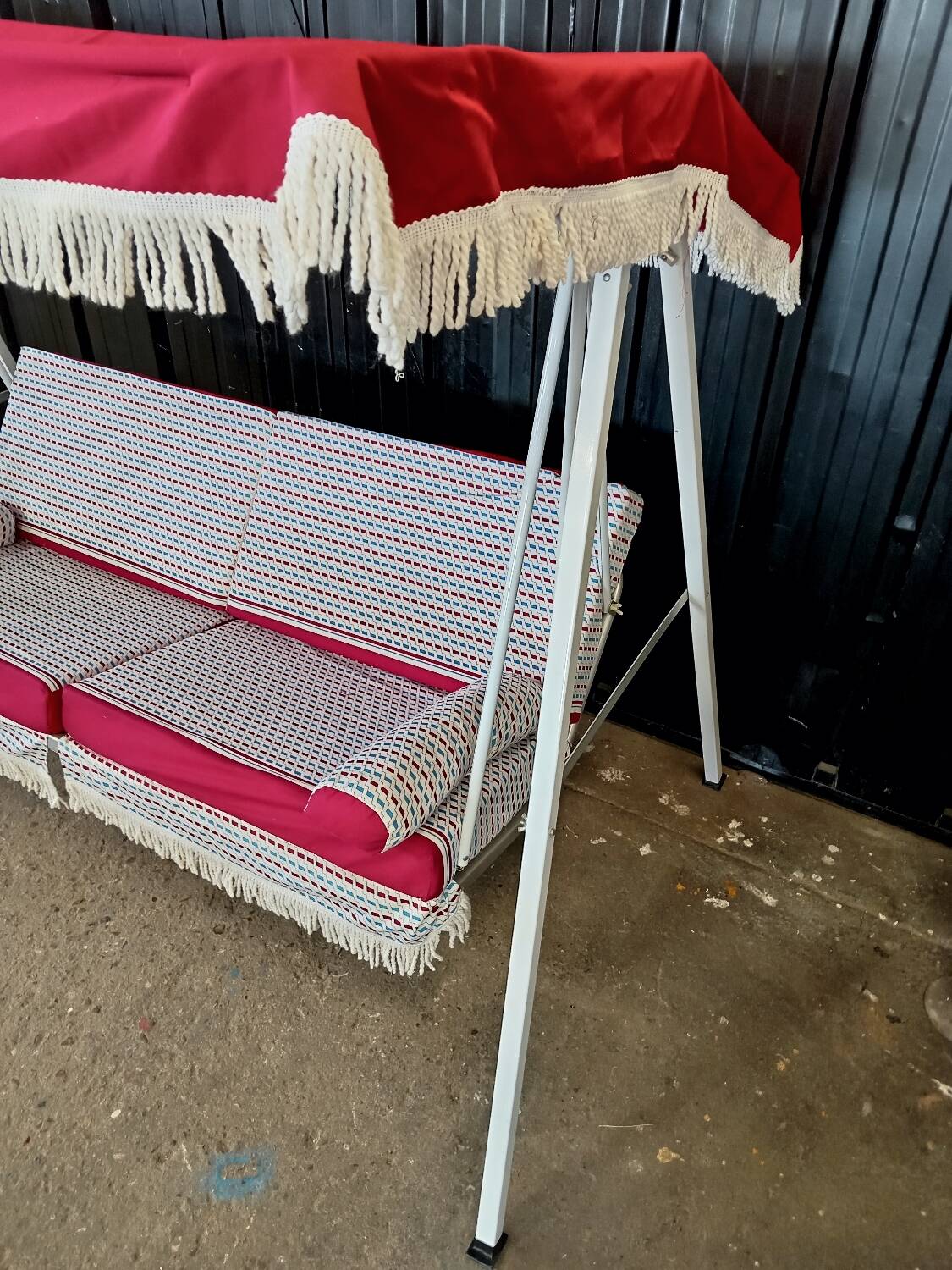 Vintage garden swing