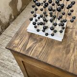 XL oak counter, trade furniture with multi-drawers