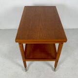 Danish midcentury teak bar trolley by Grete Jalk