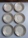 6 beige and gold Villeroy and Boch plates