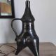 Pied de lampe forme libre en céramique style Vallauris, années 50