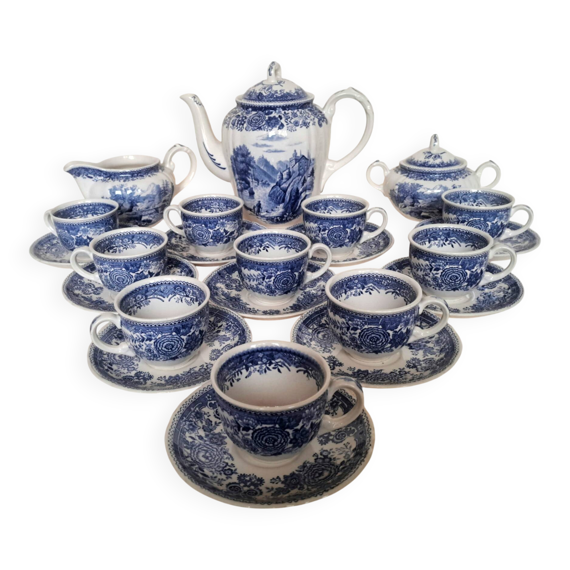 Coffee service Villeroy and Boch model Burgenland