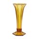 Luxval Vase Amber Américain 1935 Val Saint Lambert Art Deco