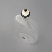 Murano glass bottle with stopper by Giovanni Cenedese, 1970s