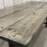 Nineteenth century chestnut farmhouse table