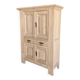 Buffet vaisselier rustique en chêne massif