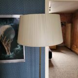 Lampadaire guéridon vintage en laiton