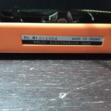 Welco 200 de luxe orange typewriter