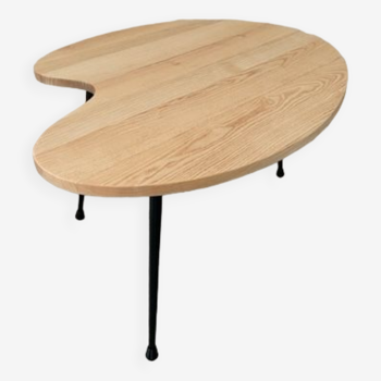 Bi-material coffee table