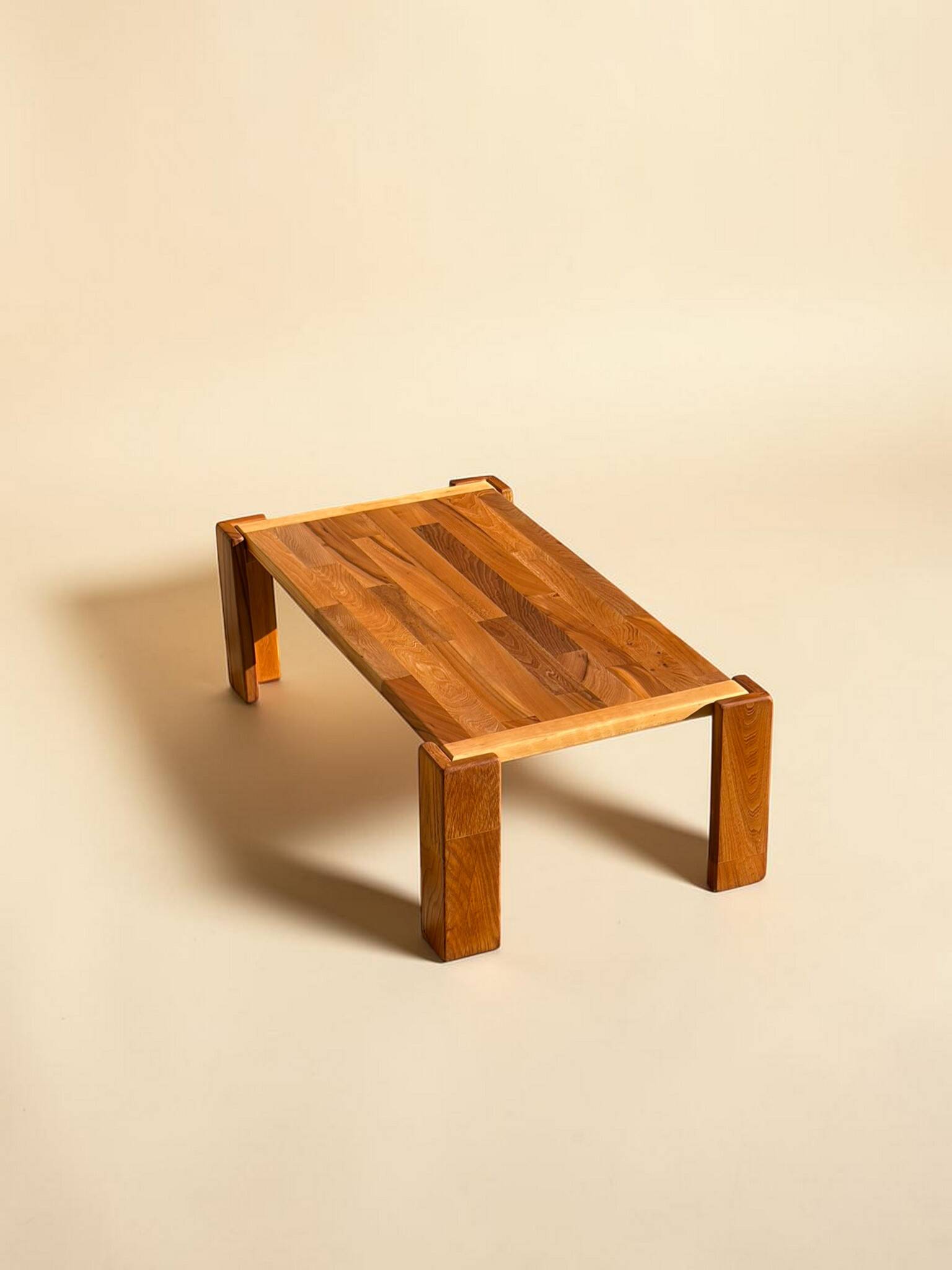 Coffee table in elm