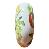 Gien earthenware vase